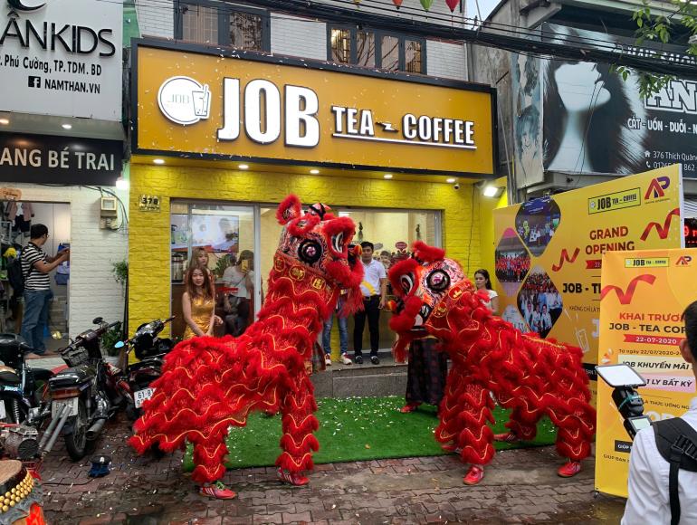 Khai trương hệ thống Job Tea